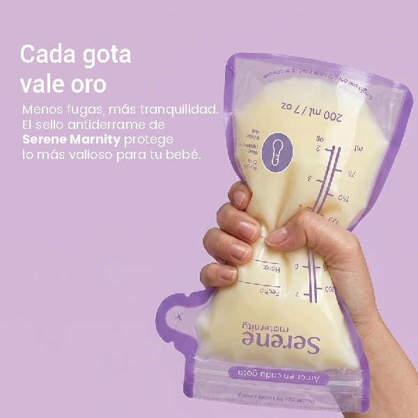 BOLSAS RECOLECTORA DE LECHE SERENE