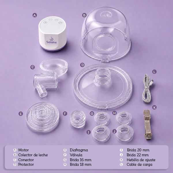 EXTRACTOR DE LECHE MATERNA SERENE ESSENTIAL