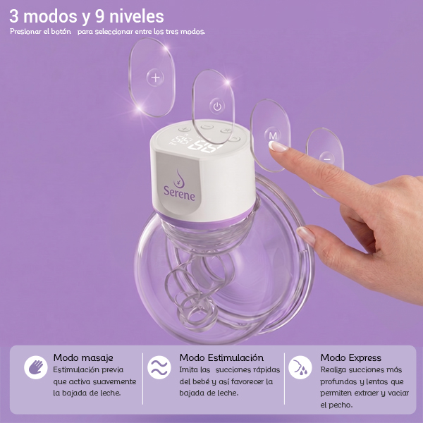 EXTRACTOR DE LECHE MATERNA SERENE ESSENTIAL